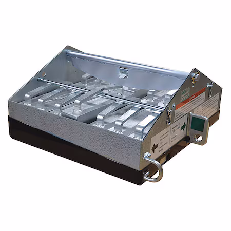 Anclaje para techo de acero