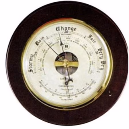 Barómetro y termómetro Bey-Berk WS070 Osprey A