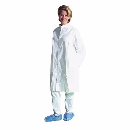 Bata de laboratorio desechable Tyvek IsoClean A