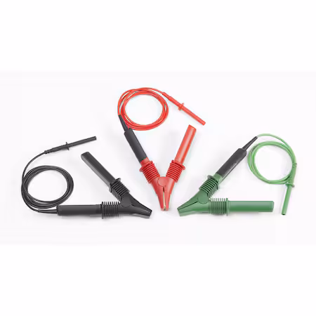 Cable de prueba FLUKE 11 L negro verde rojo A