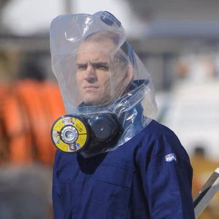 Capucha de escape de emergencia desechable SCApe A