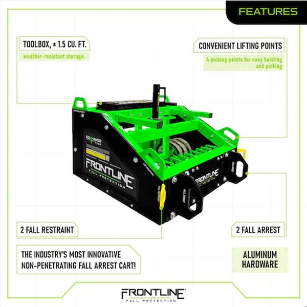 Carro de protección contra caídas Commando Tank A