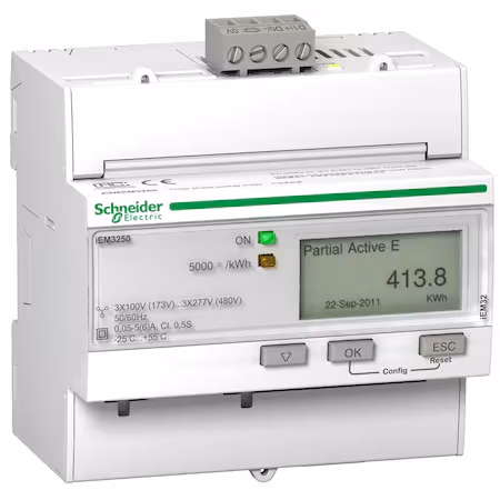 Contador de energía IEM3250 - CT - Modbus A