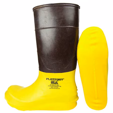 Cubrezapatos de Seguridad Amarillo con Puntera L A