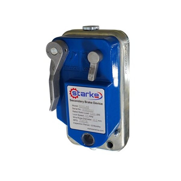 Dispositivo de freno secundario 2204 lb 20 pies A