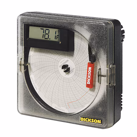 Grabador de temperatura DICKSON 4 pulgadas A