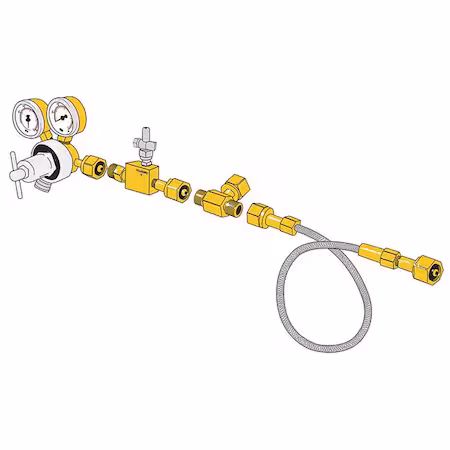 Kit de cascada de línea aérea de 2 cilindros A