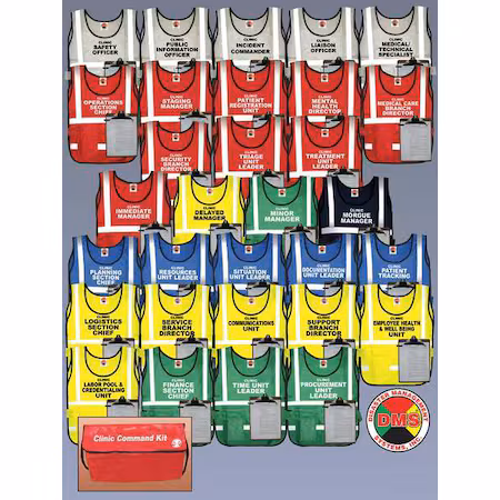 Kit de comando clínico grande