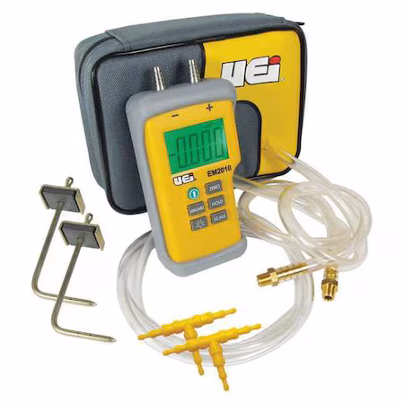 Kit de prueba de presión estática digital NIST A