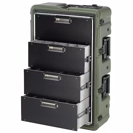 Maletín médico con 4 cajones - Pelican A