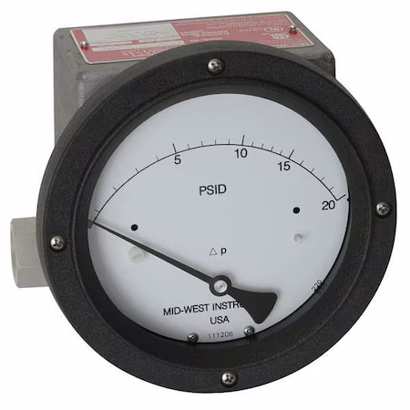 Manómetro 0 a 50 psi - MIDWEST INSTRUMENT C