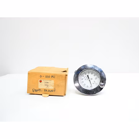 Manómetro de Presión 0-100 PSI Marsh A