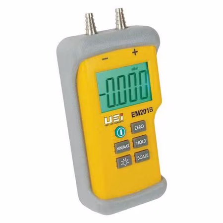 Manómetro diferencial digital de alta resolución A