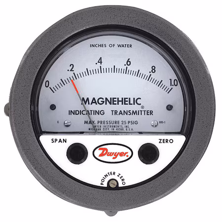 Manómetro Magnahélico 0-500 Pa Dwyer A