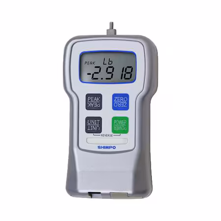 Medidor de fuerza digital SHIMPO 5 lb LCD A