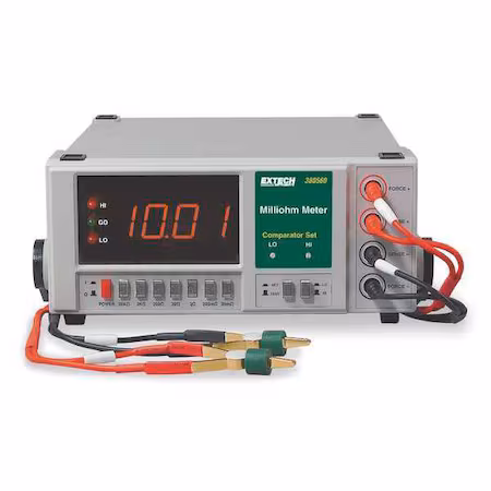 Medidor de miliohmios de precisión EXTECH A