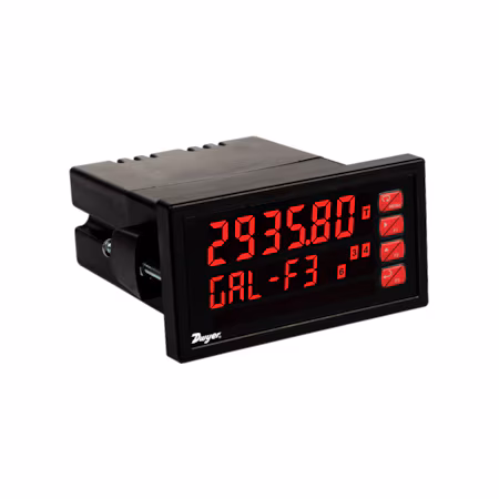 Medidor de panel analógico 12-24 VDC A