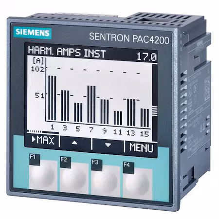 Medidor de potencia LCD 120240 VCA Siemens A