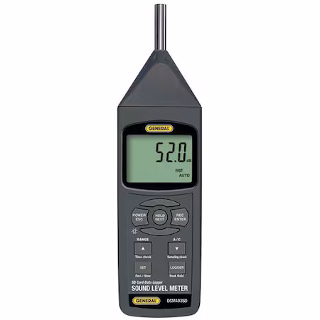 Medidor de Sonido Clase 1 con Tarjeta SD A