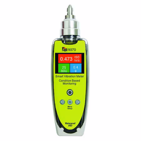 Medidor de Vibraciones IP67 - Precisión y Durabilidad A