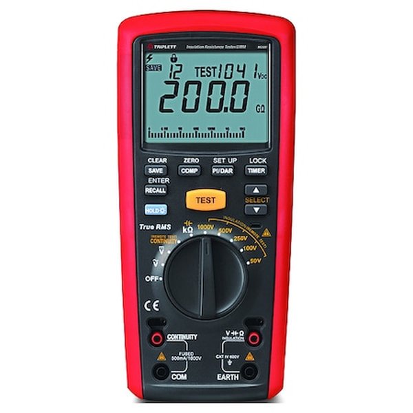 Megóhmetro CAT IV 600 V 200 GΩ Triplett A