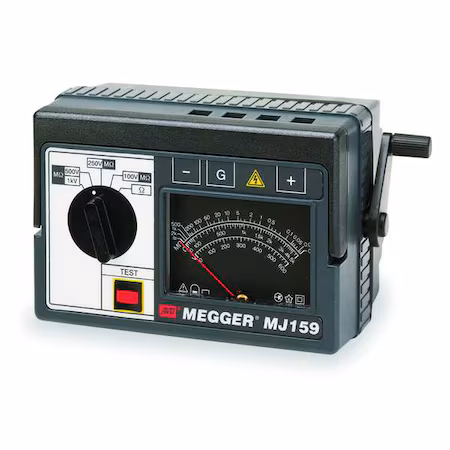 Megóhmetro de manivela 1000 VCC Megger A