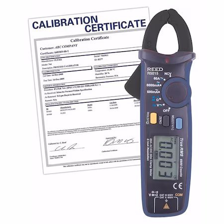 Pinza amperimétrica mA con NIST - REED INSTRUMENTS A