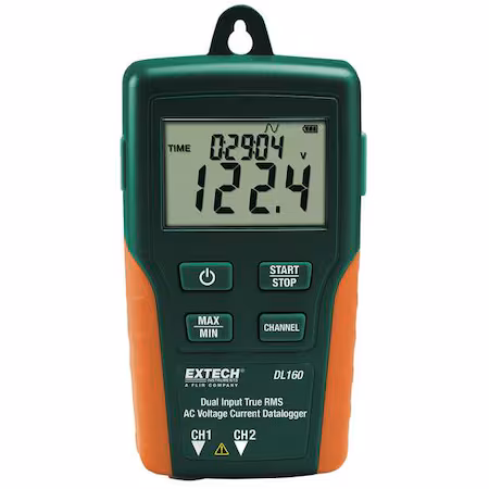 Registrador de datos de corrientevoltaje CA EXTECH A