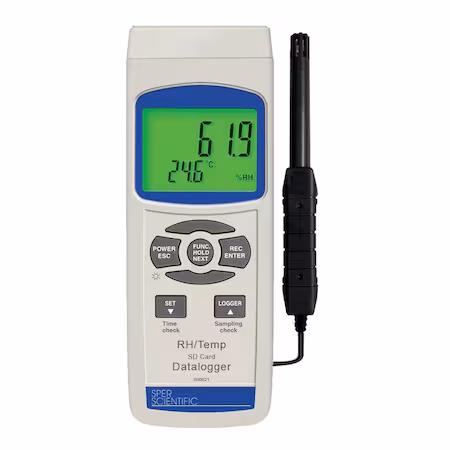 Registrador de Humedad y Temperatura SD A
