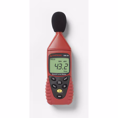 Registro de datos de sonido FLUKE para PC A