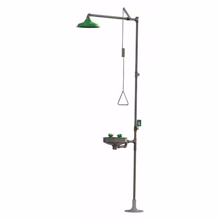 Silla de ruedas-Acc. Emergente. Ducha y lavaojos A