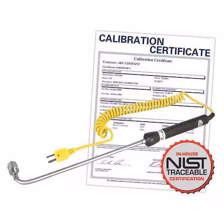 Sonda de Termopar Tipo K en Ángulo Recto A