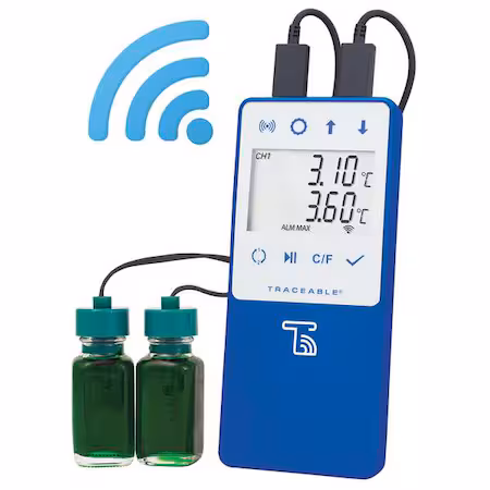Termómetro de registro de datos WiFi TRACEABLE C