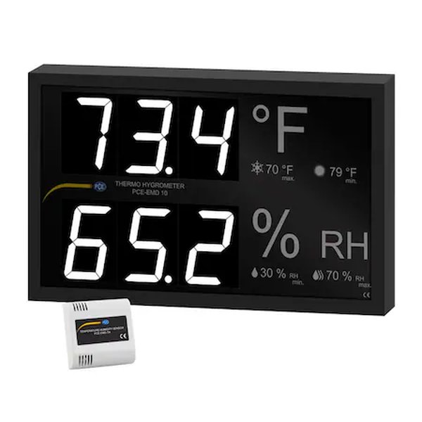Termómetro digital PCE INSTRUMENTS 32F a 122F A