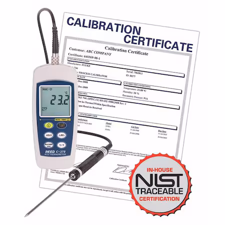 Termómetro RTD digital NIST -148 a 572F A